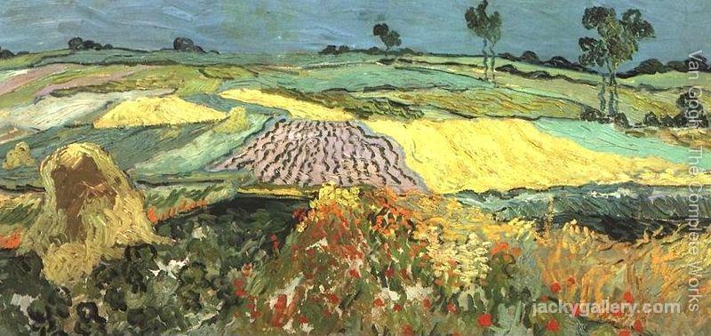 Wheat Fields Near Auvers, Van Gogh painting